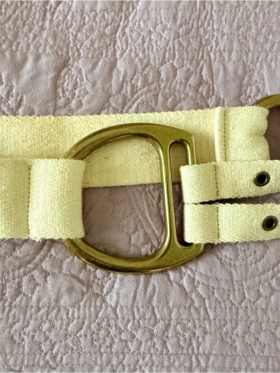 90’ Vintage Ralph Lauren/ Blue Label Canvas Belt - Picture 3 of 9